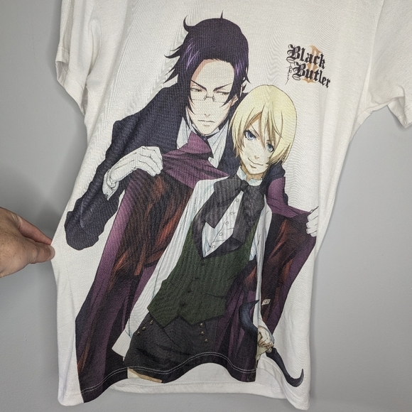 Black Butler 2 Claude Alios Coat AOP size anime medium - Picture 2 of 5